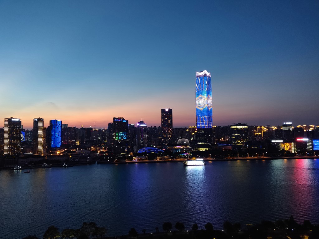 上海的黄昏